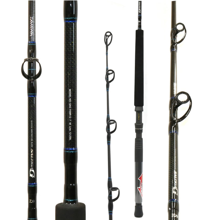 Daiwa #SAG70MR-Q Saltiga 7' Medium Casting Fishing Rod