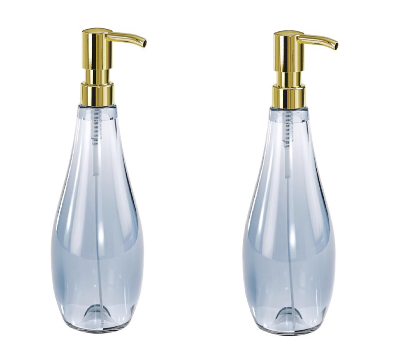 Umbra Denim Acrylic Lotion/Soap Dispenser ~ 2-Pack