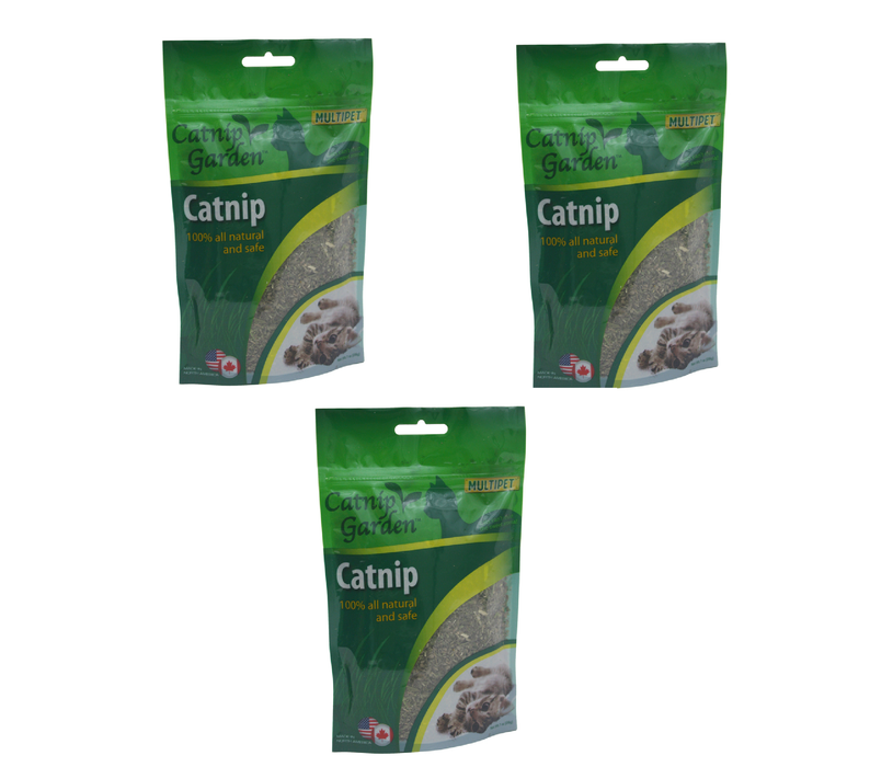 Multipet #20511 Catnip Garden Catnip For Cats 1 oz ~ 3-Pack