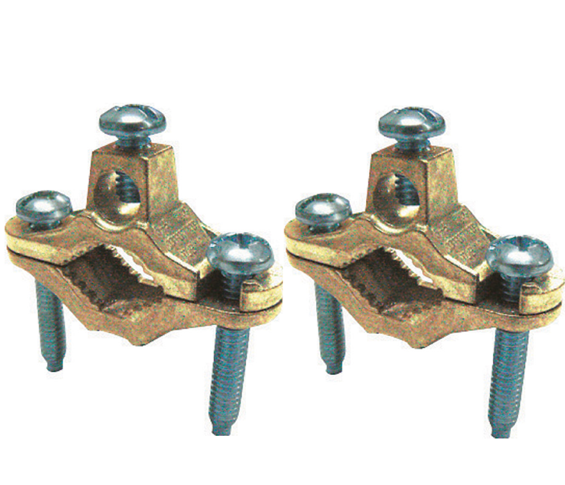 Sigma Engineered Solutions #41310 ProConnex 1/2 - 1 in. Copper Alloy Ground Clamp for Direct Burial ~ 2-Pack