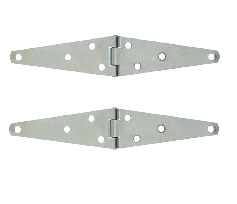 Ace #01-3414-110 5 in. L Zinc-Plated Heavy Duty Strap Hinge ~ 2-Pack