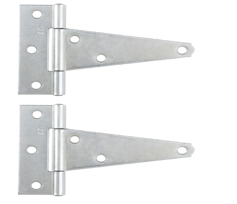 Ace #01-3414-303 4 in. L Zinc-Plated Heavy Duty T Hinge ~ 2-Pack