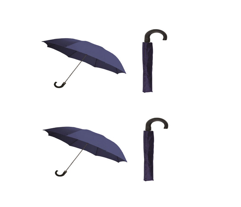 Rainbrella #48135 Blue 42 in. D Umbrella ~ 2-Pack