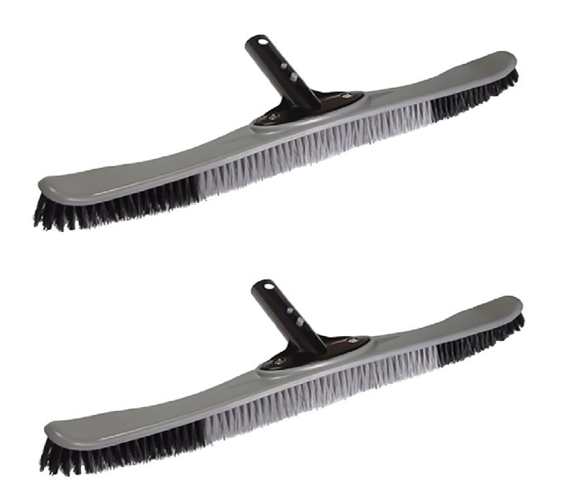 JED Pool Tools #70-295 Pro Wall Brush 20 in. L ~ 2-Pack