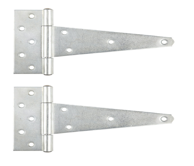 Ace #01-3414-330 8 in. L Zinc-Plated Heavy Duty T Hinge ~ 2-Pack