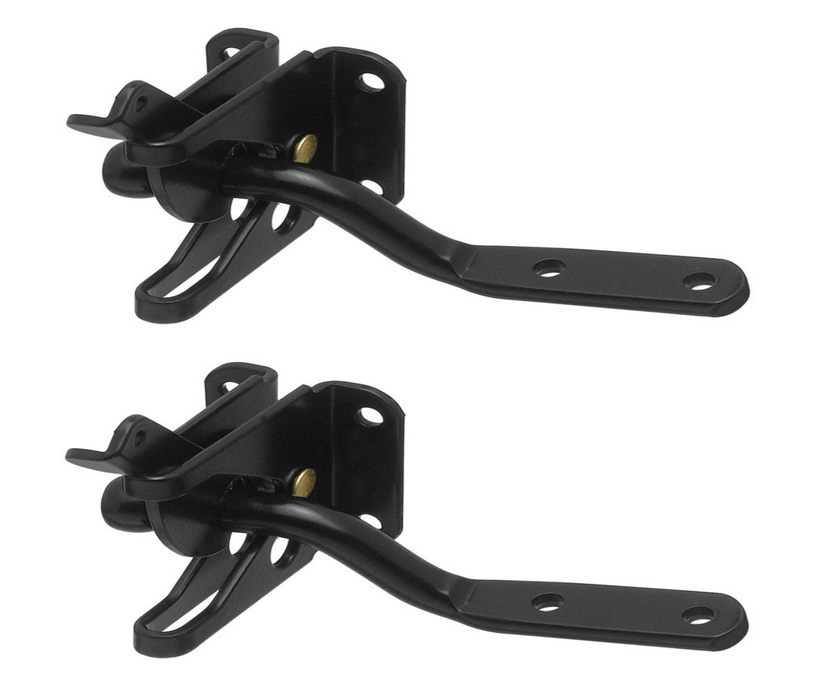 National Hardware 4.44 in. H X 2.37 in. L Steel Automatic Gate Latch ~2pk