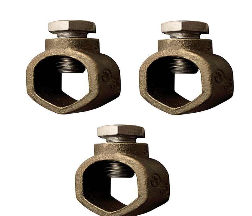 Sigma Engineered Solutions #49163 ProConnex 5/8 in. Copper Alloy Ground Rod Clamp ~ 3-Pack