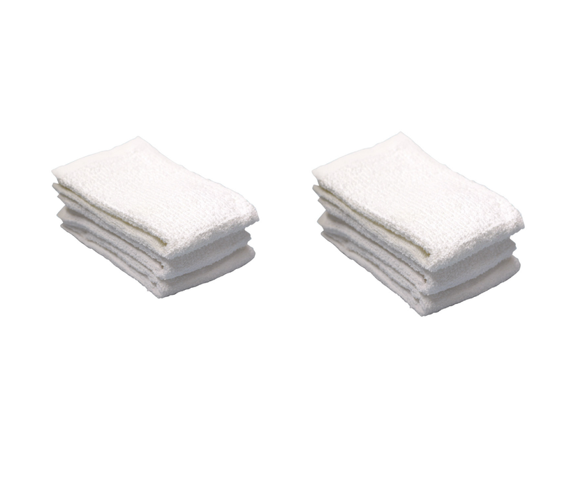 Ritz #10016 Soap&Water White Cotton Solid Bar Mop Dish Cloth 3 pk ~ 2-Pack