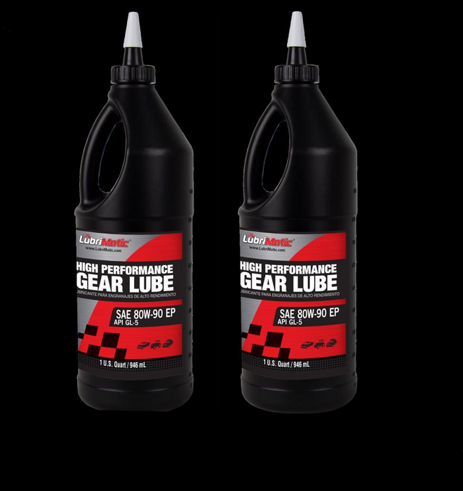 LubriMatic #LUBR11500 80W90 Multipurpose Automotive Gear Oil ~ 2-Pack ~ 2 Qts Total