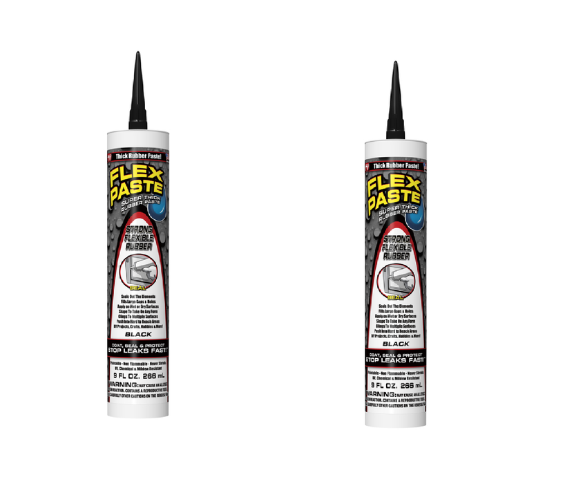 FLEX SEAL #PFSBLKR10 Family of Products FLEX PASTE Rubber Paste Rubber Paste ~ 2-Pack