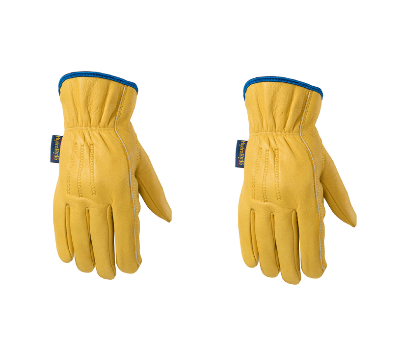 Wells Lamont #1168XL HydraHyde Men's Work Gloves Gold XL ~ 2-Pack