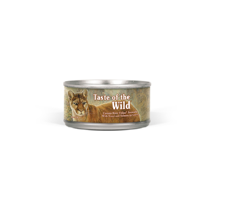 Taste of the Wild #2117 All Ages Trout & Salmon Chunks in Gravy Cat Food Grain Free 5.5 oz ~ 12-Pack