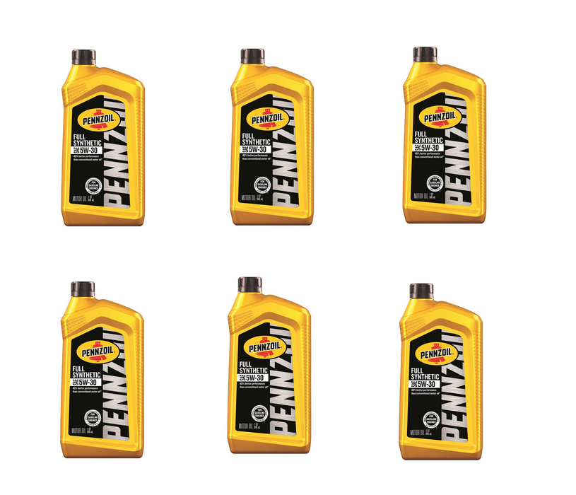 Pennzoil #550058600 5W-30 Gasoline Synthetic Motor Oil 1 qt ~ 6-Pack