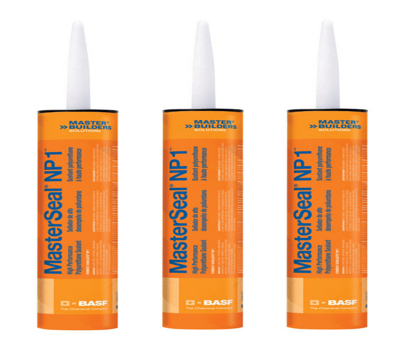 BASF MasterSeal NP 1 Tan Elastomeric Polyurethane Sealant 10.1 oz ~ 3-Pack