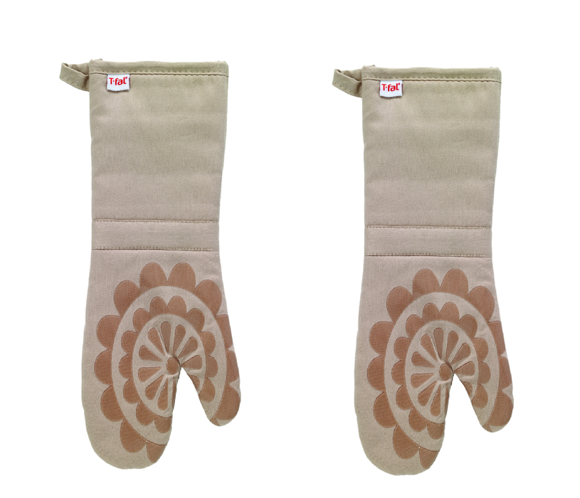 T-Fal Sand Cotton Oven Mitt ~ 2-Pack