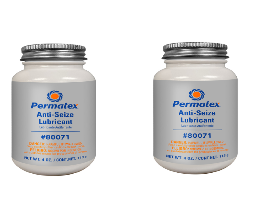 Permatex #80071 Anti Seize Lubricant 4 oz ~ 2-Pack