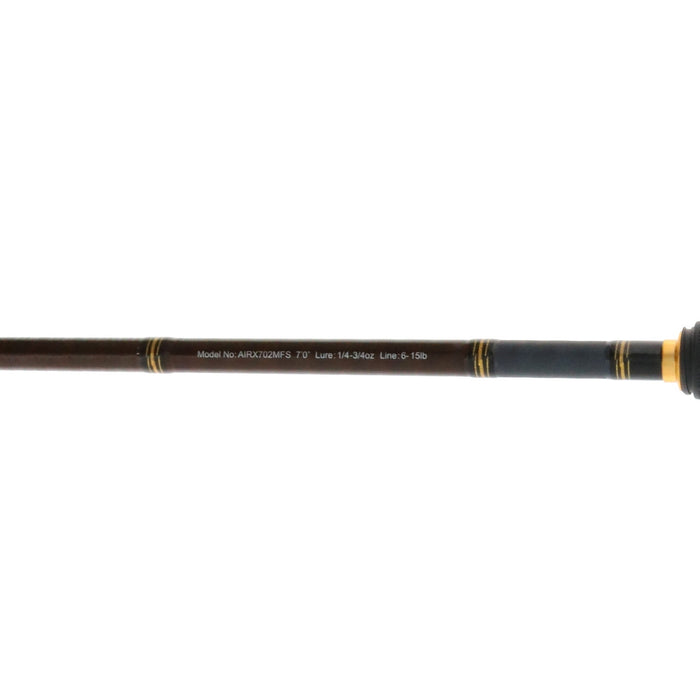 Daiwa #AIRX702MFS Aird X 7ft Medium Fast Spinning Rod 2 pc