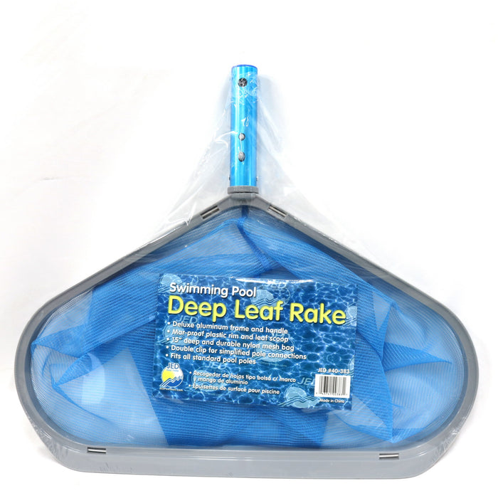 JED Pool Tools #40-383 Deluxe Leaf Skimmer 1 pk