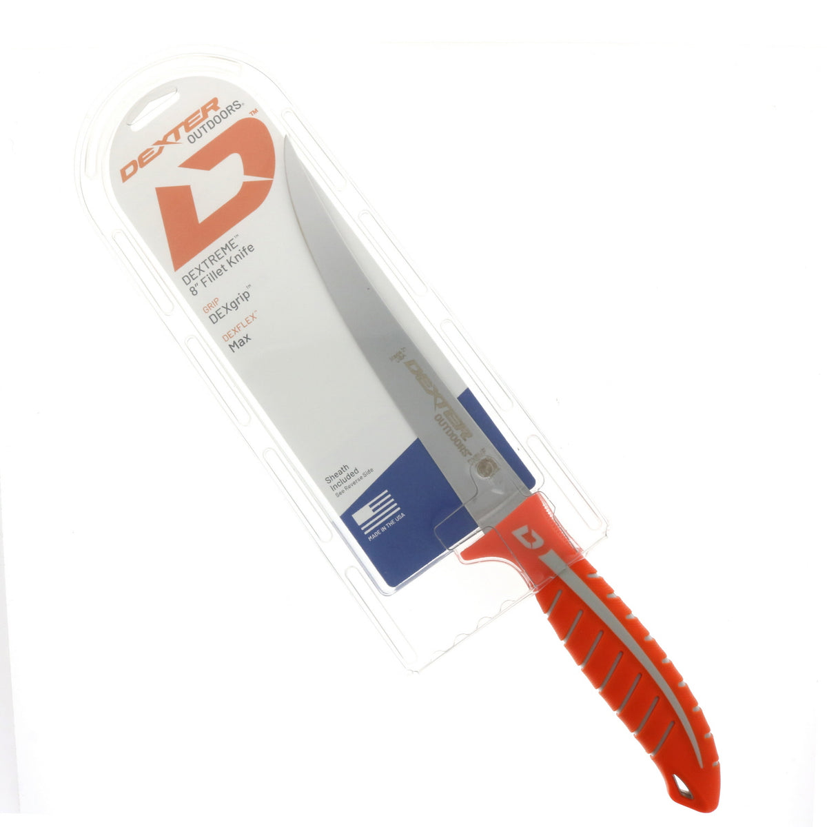 Dexter Outdoors Dextreme Dual Edge Flexible Fillet Knife with Sheath