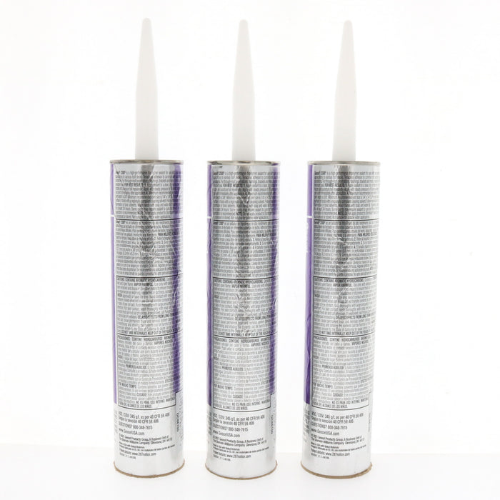 Geocel #GC66100 2300 Construction Crystal Clear Tripolymer Elastomeric Sealant 10.3 oz ~ 3-Pack