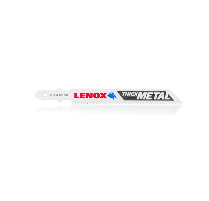 Lenox #1991559 3-5/8 in. Bi-Metal T-Shank Thick Metal Jig Saw Blade 14 TPI ~ 2-Pack ~ 6 Jig Saw Blades Total