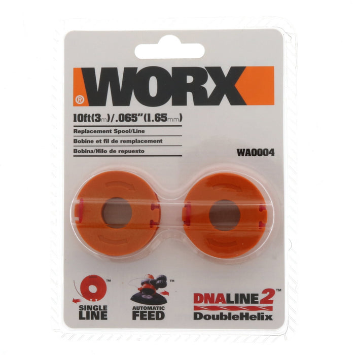 Worx #WA0004.15 0.065 in. D X 10 ft. L Trimmer Line ~ Pack of 2