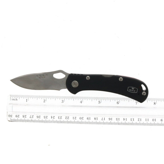 Buck #722BKS1 EDC Spitfire Black Folding Pocket Knife ~ 2-Pack