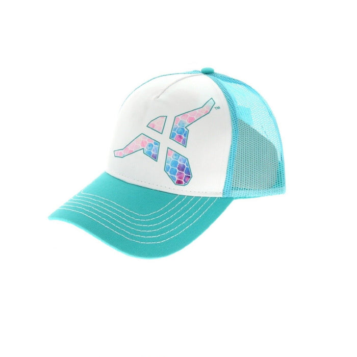 Wrangler #W23089748WH000 Baseball Cap Steer Watercolor Snapback