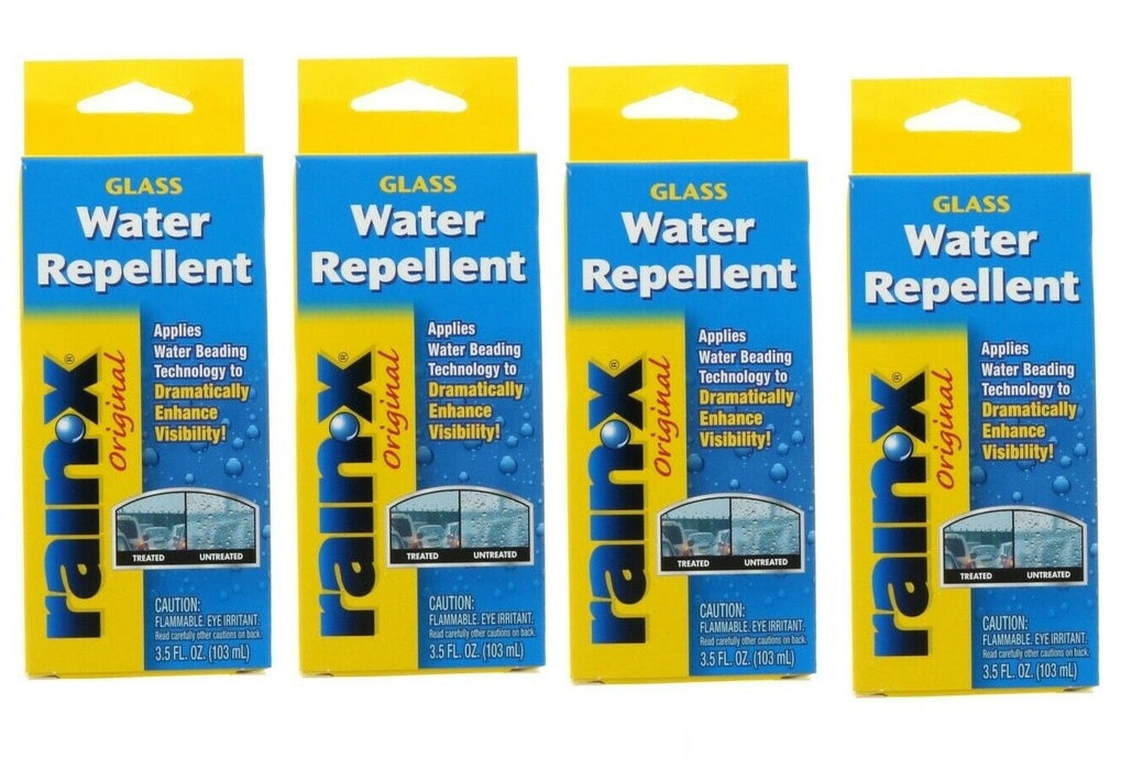 Rain-X Original Glass Water Repellent 3.5oz ~ 4-Pack