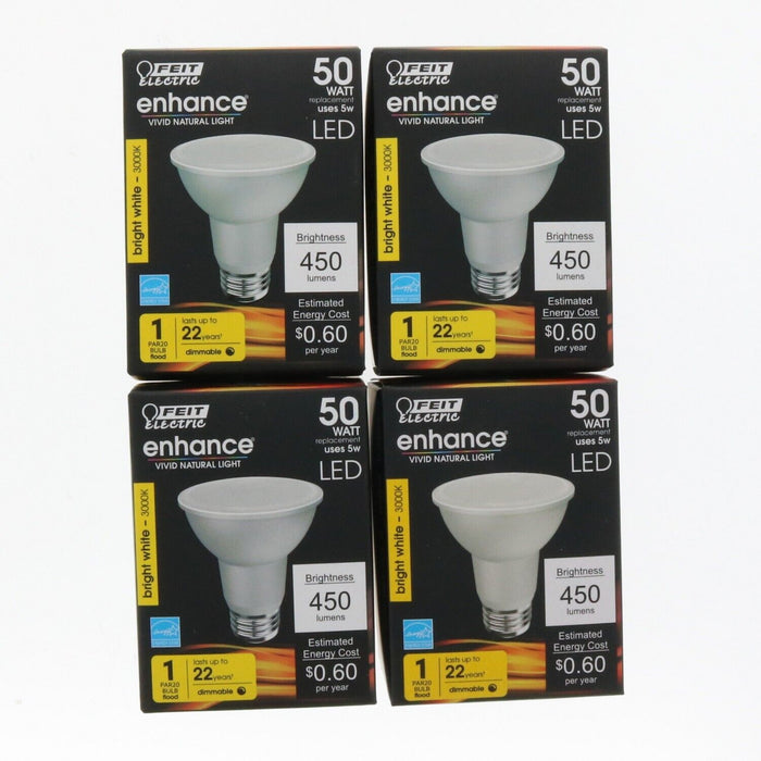 Westinghouse Lighting #3684500 Halogen Flood Light Bulb Dimmable 38 Watt 500 Lumen ~ 4-Pack