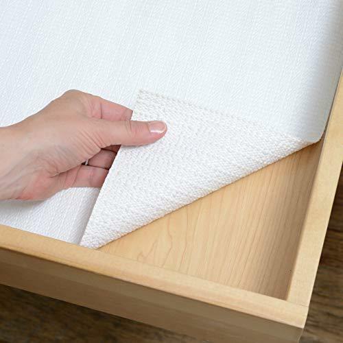 Con-Tact #04F-C7H52-01 White Non-Slip Cushioned Shelf Liner Non-Adhesive 18" x 14' Roll