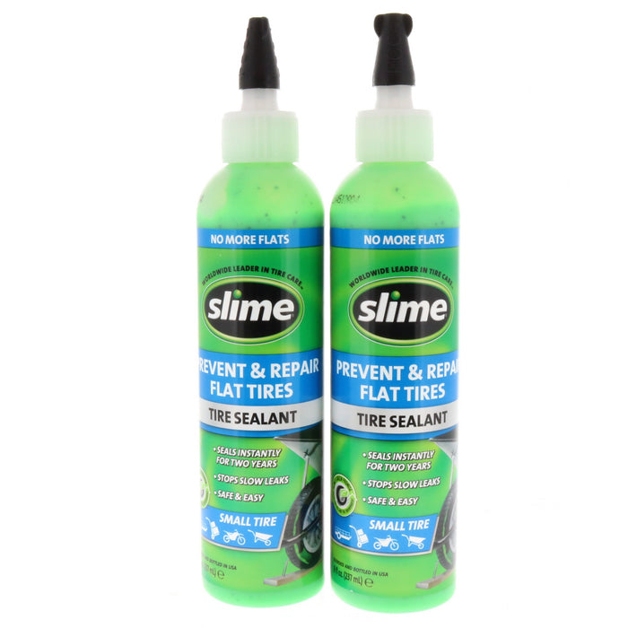 Slime #10007 Tire Sealant 8 oz ~ 2-Pack