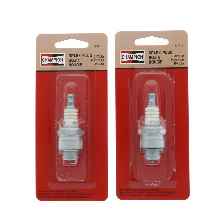 Champion #845-1 Copper Plus Spark Plug J17LM ~ 2-Pack