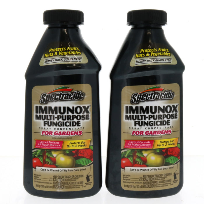 Spectracide #51000 Immunox Concentrated Liquid Garden Fungicide ~ 2 Pack ~ 32 oz Total