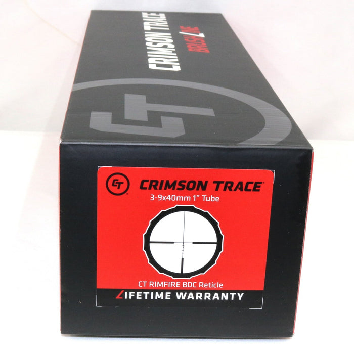 Crimson Trace #010580 Brushline 3-9x40mm 1" Tube