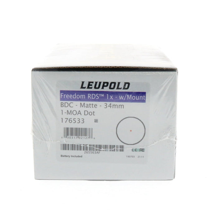 Leupold Freedom Red Dot Sight 1x34mm ~ #176533