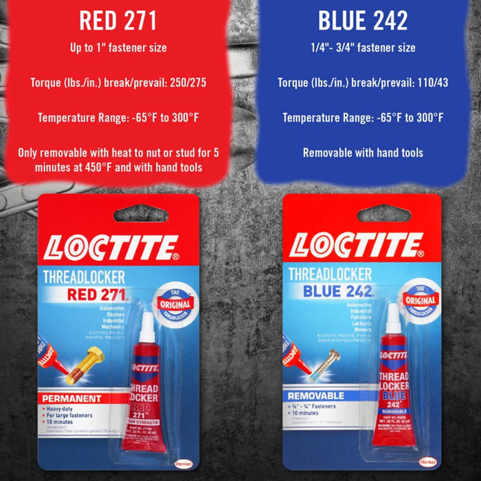 Loctite #209728 Medium Strength Threadlocker Liquid 0.2 oz ~ 3-Pack