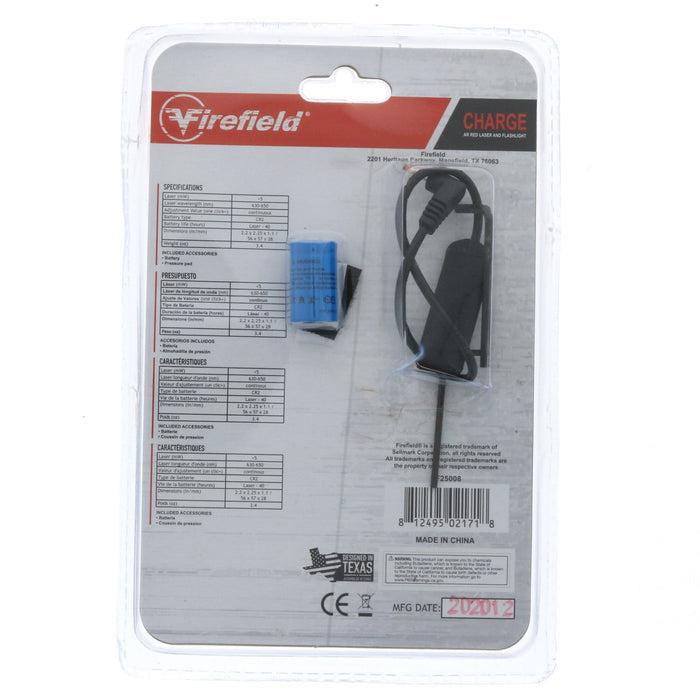 Firefield #FF25008 Charge AR Red Laser & Flashlight