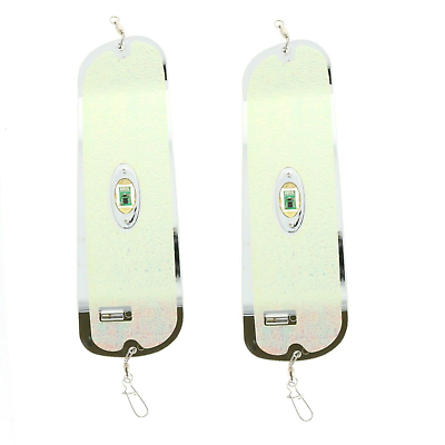 Pro-Troll #PFH11-799 HC11 Lighted Flasher 11" Green Hornet ~ 2-Pack