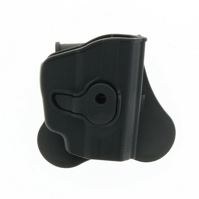 Bulldog #RR-LC9Z Rapid Release Polymer Paddle Holster Fits Ruger LC9 w/Laser Black