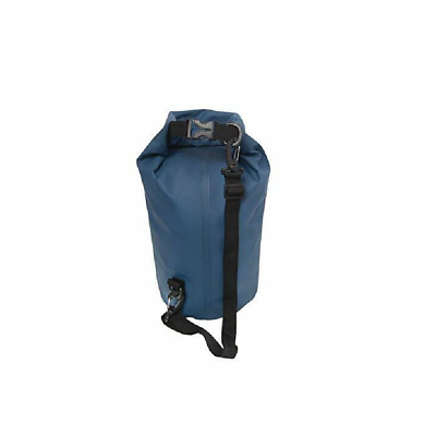 Calcutta #2531-0357 Waterproof Dry Bag Blue with Strap ~ Kayaking Rafting Gear ~ 5 Liter