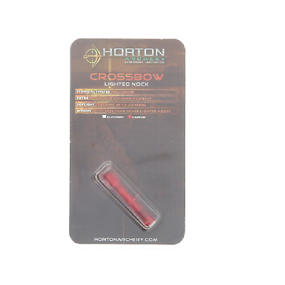 Horton Archery #AC217 Crossbow Red Lighted Nock