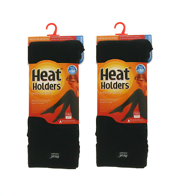 Heat Holder #TIGBLK3HH    Heat Holders Thermal Legging Black Medium ~2-Tights