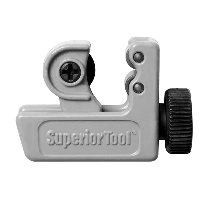 Superior Tool #35180 1-1/8" Mini Tube Cutter Black/Gray