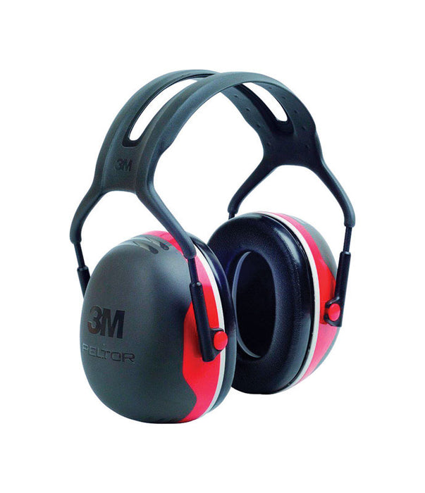 3M #X3A 28 dB Soft Foam Ear Muffs Black/Red