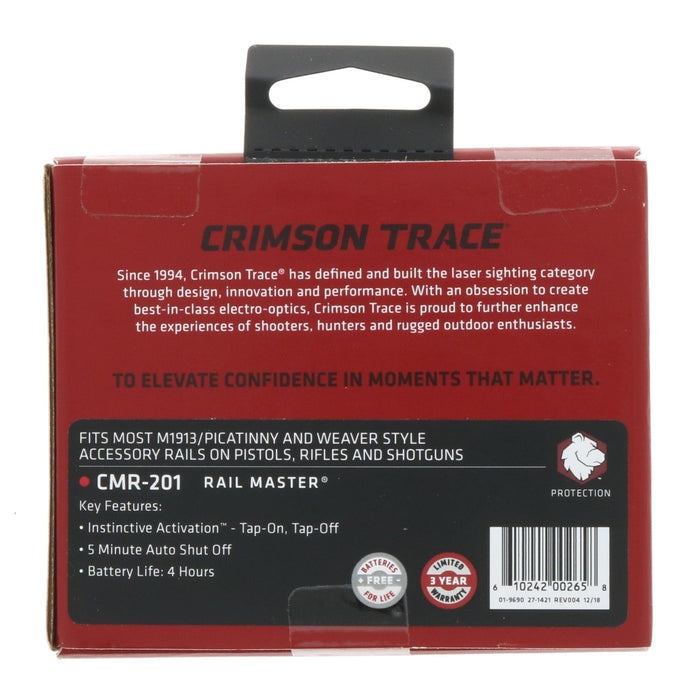 Crimson Trace #CMR-201 Complete Focus Rail Master