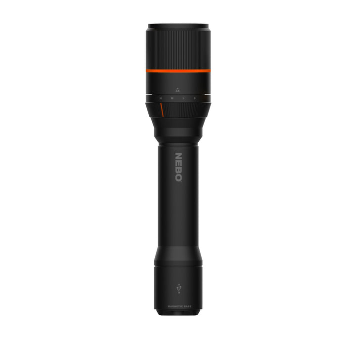 Nebo #NEB-FLT-0021 Davinci 3500 lm Black LED Rechargeable Flashlight 21700 Battery