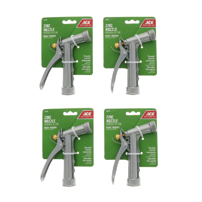 Ace Hardware #72544 Zinc Nozzle Spray Nozzle with Threaded Front~ 4-Pack