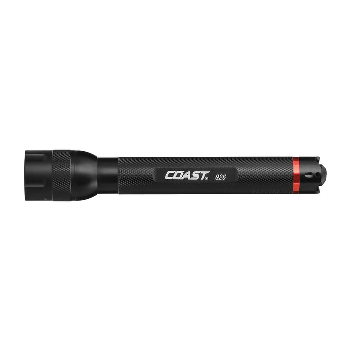 Coast #19807 G26 330 lm Silver LED Flashlight AA Battery