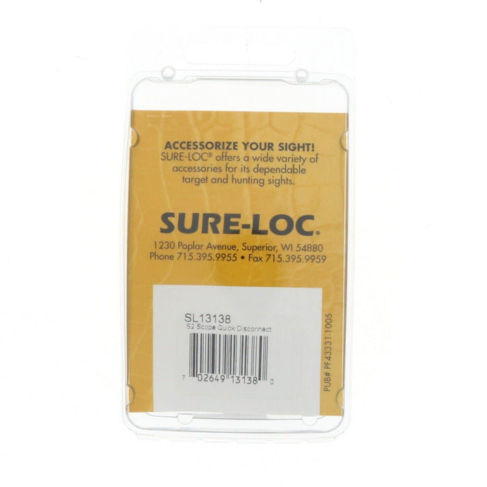 Sure-Loc #SL13138 Archery S2 Scope Quick Disconnect